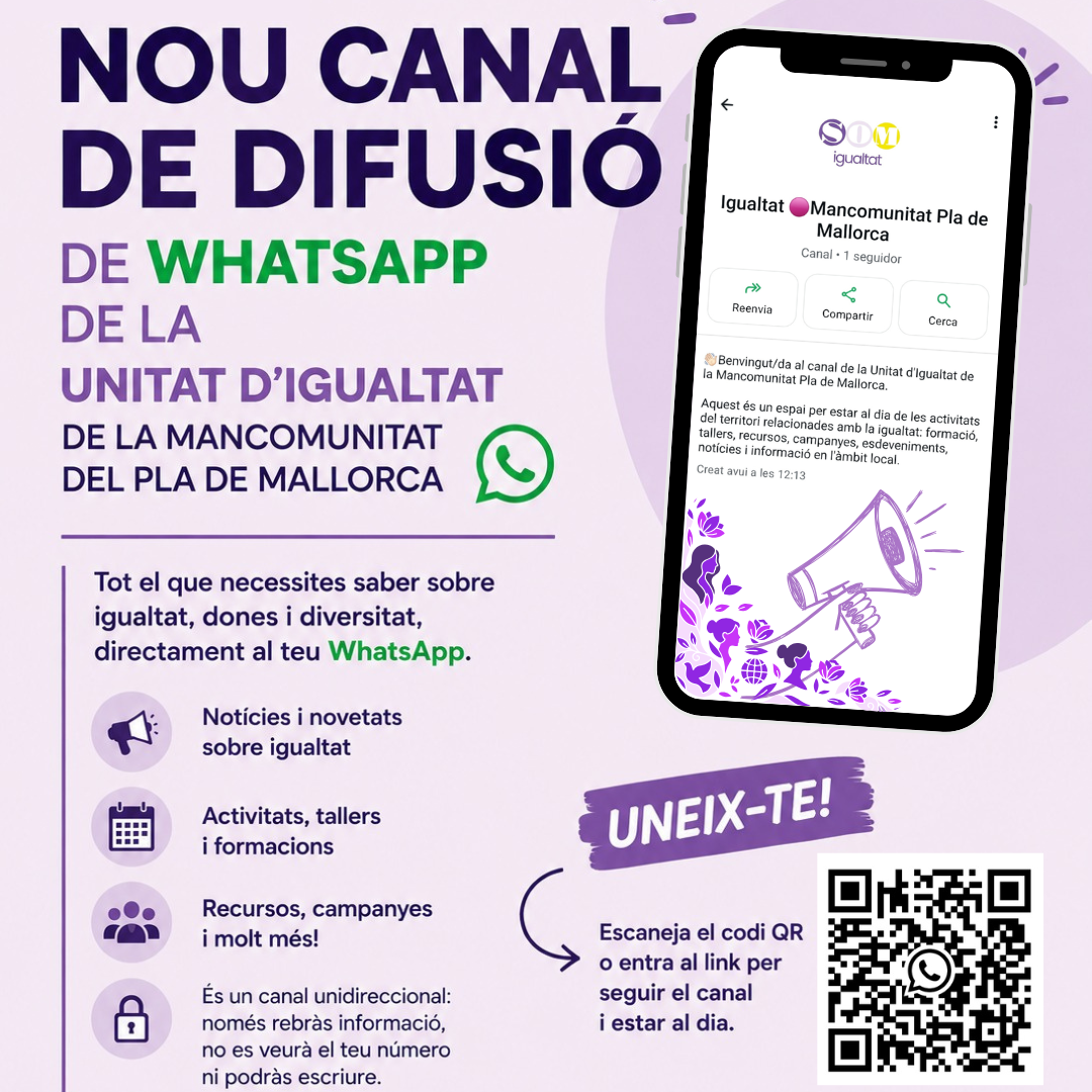 Canal de whatsapp Igualtat