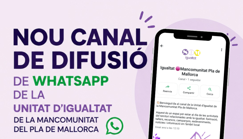 Canal de whatsapp Igualtat