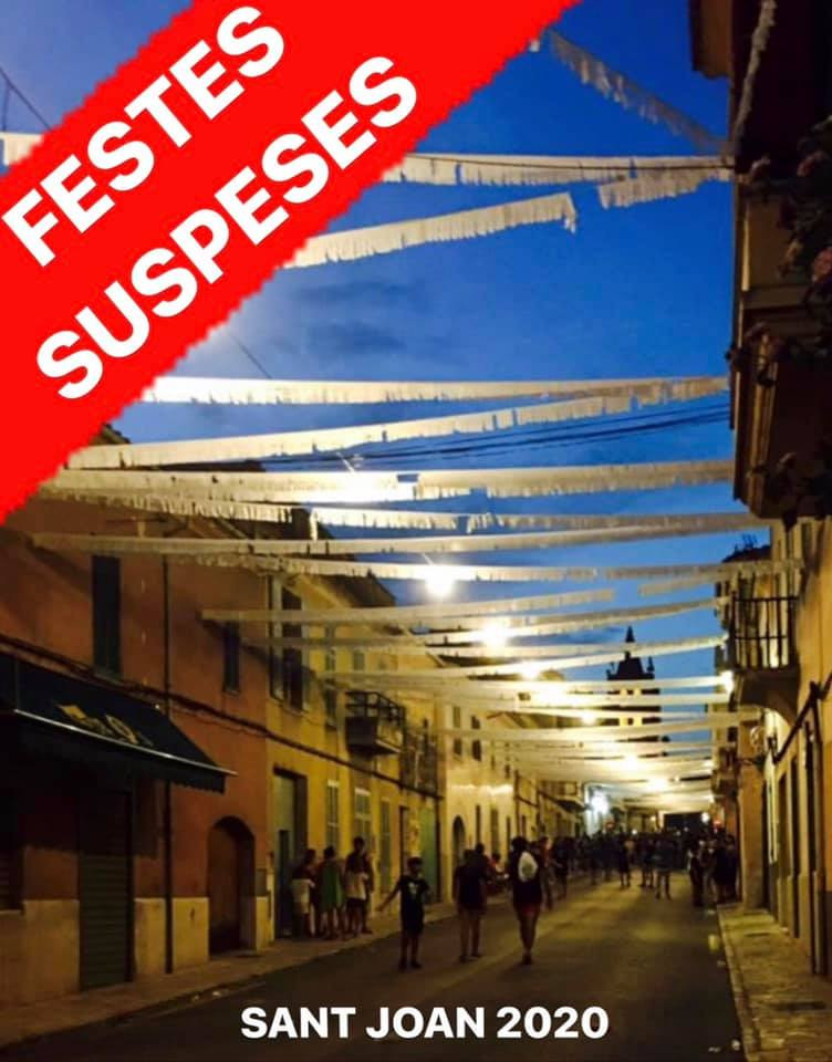 suspensió actes festes estiu 2020