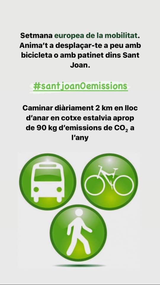Setmana europea de la mobilitat 