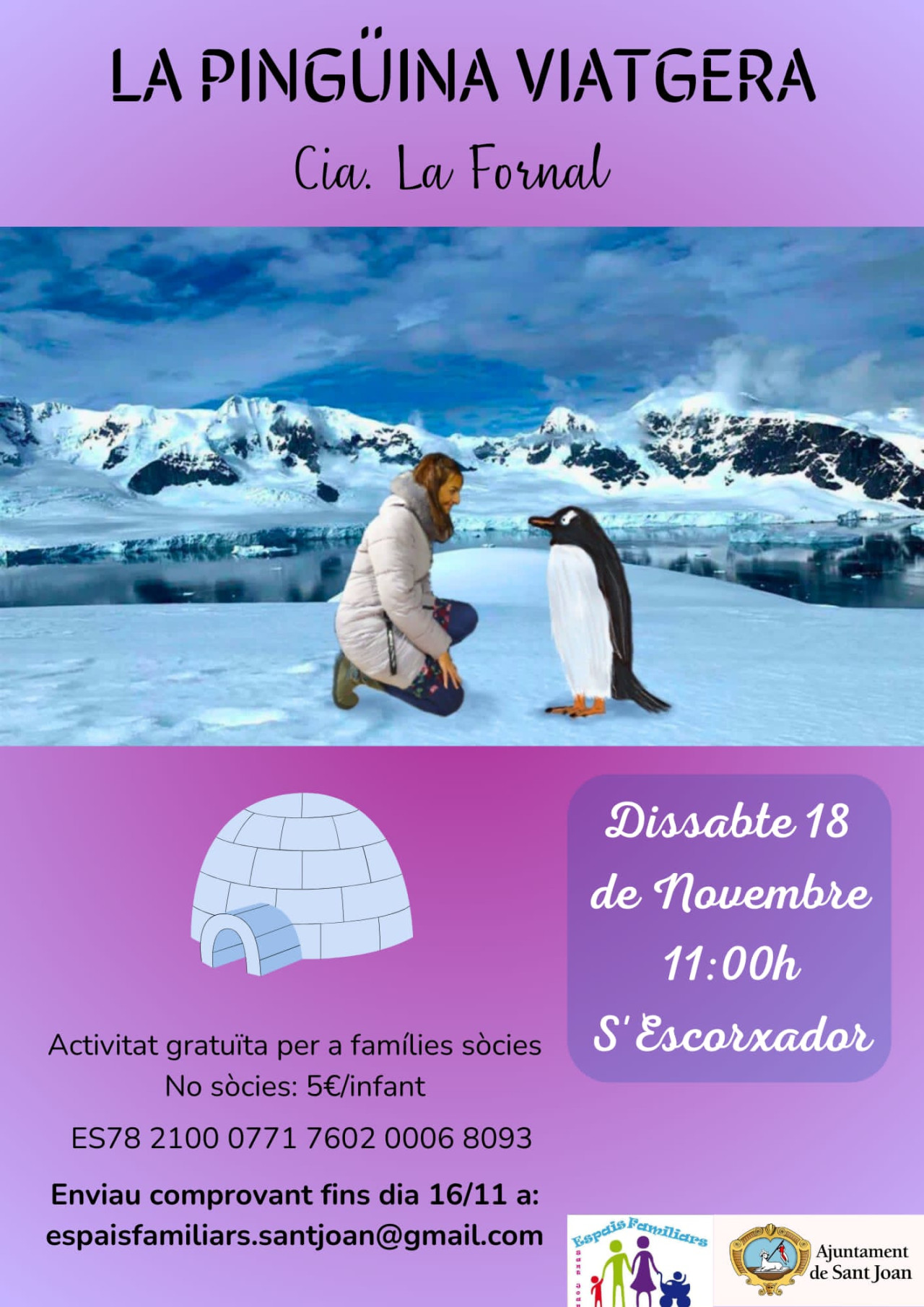 La pingüina viatgera. Cia. La Floral