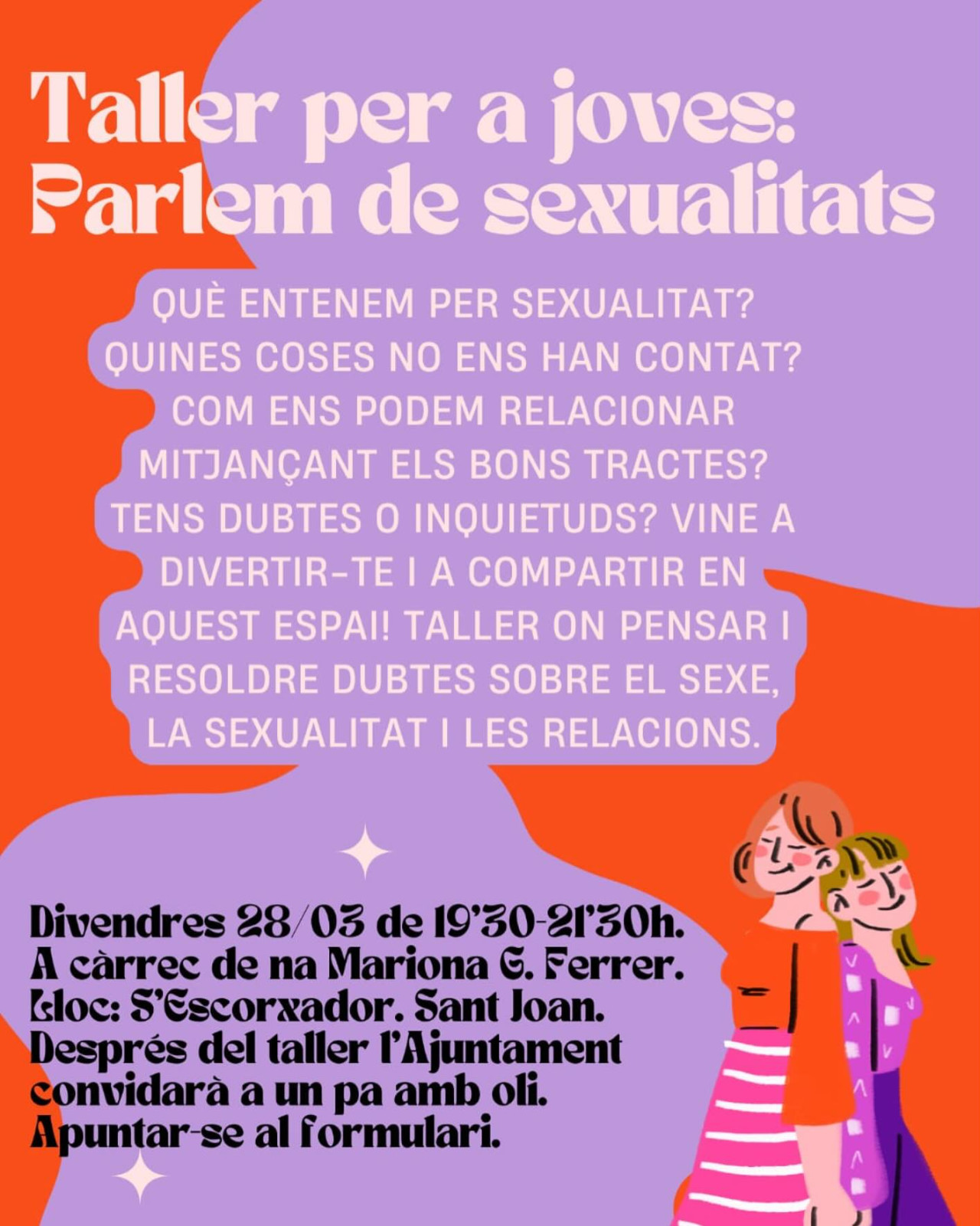 Taller per a joves: Parlem de sexualitat