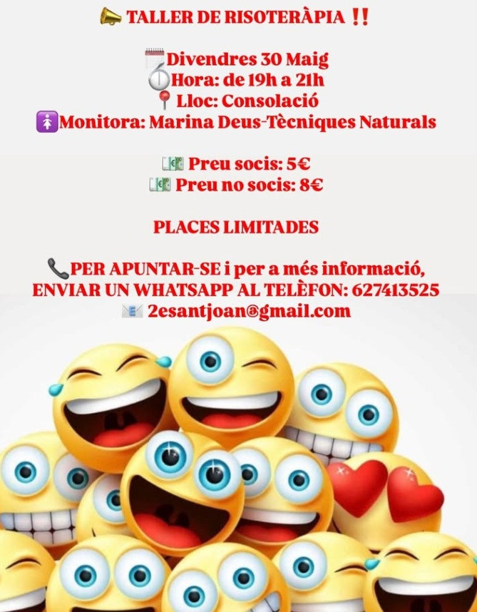 Taller de risoteràpia