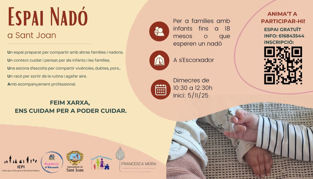 Espai nadó a Sant Joan