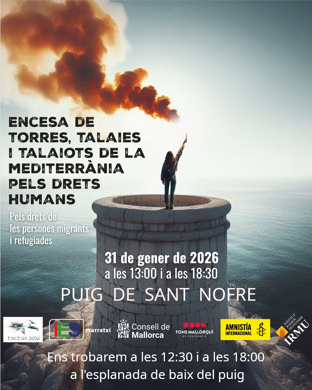 Encesa de torres, talaies i talaiots pels drets humans
