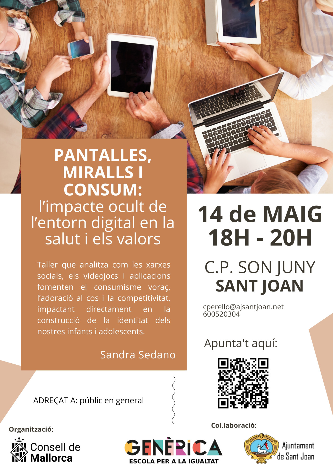 PANTALLES, MIRALLS I CONSUM: l’impacte ocult de l’entorn digital en la salut i els valors
