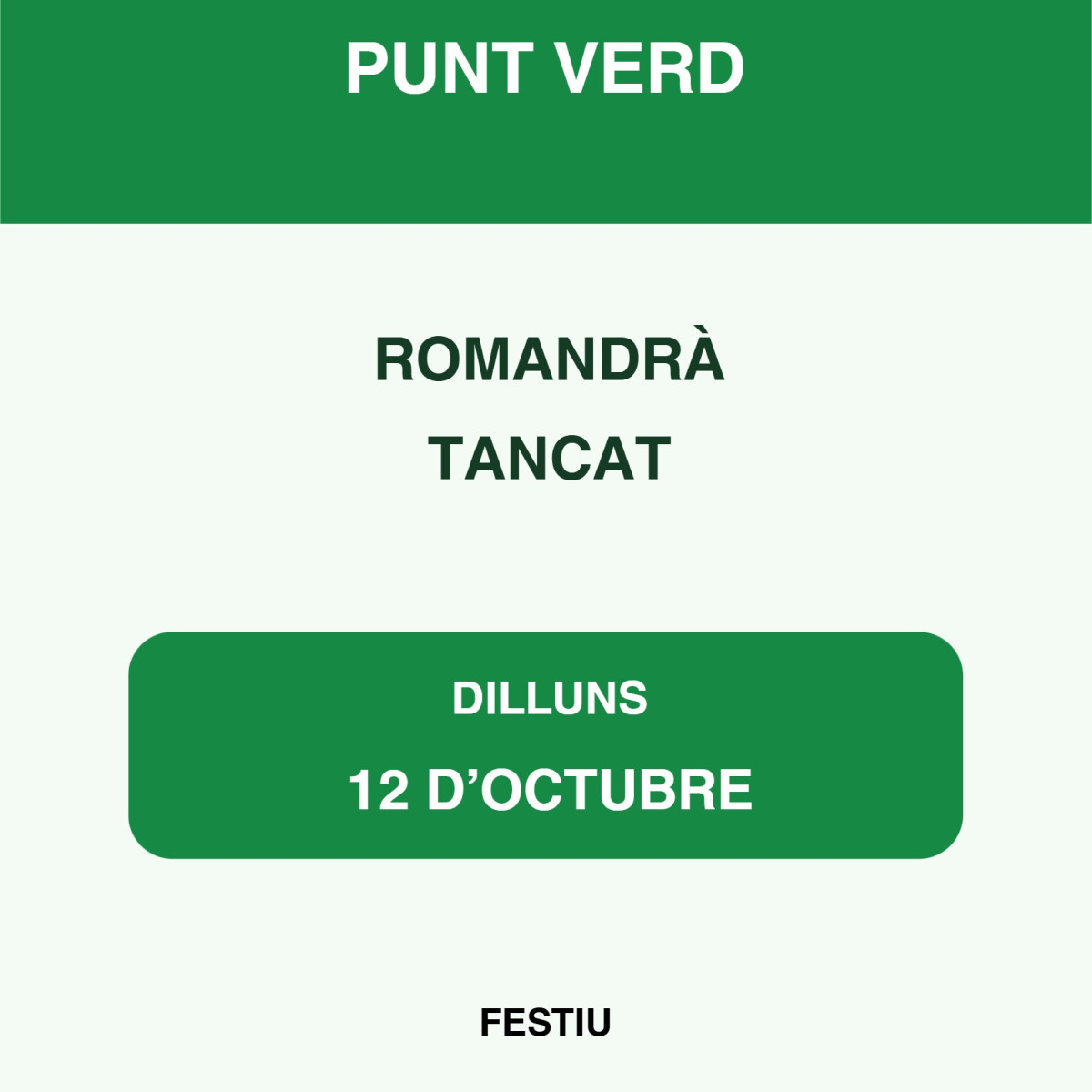 PUNT VERD